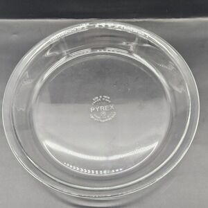 Vintage PYREX Glass Pie Plate 9 Inch Round Baking Dish CC 5 Made in USA